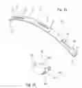 Fig. 13 - Disc brake and set of brake pads