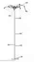 Fig. 01 - Pole and hub