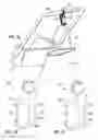 Fig. 14 - Manually actuatable hanger for suspending articles from a tubular carrier structure