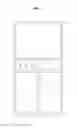 Fig. 06 - Three section refrigerator with two freezer compartments