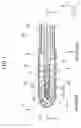 Fig. 02 - Temperature sensor having intermediate member connecting leads to element electrode wires extending from temperature detector