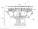 Fig. 01 - Large displacement, tuned marine vessel deck simulating fixture for shock isolated equipment