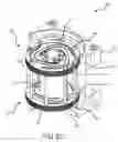 Fig. 04 - Thermally insensitive open-loop hung mass accelerometer with differential Eddy current sensing