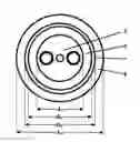 Fig. 01 - Small-diameter polarization maintaining optical fiber