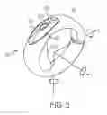 Fig. 05 - 3D pointing device with up-down-left-right mode switching and integrated swipe detector