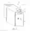 Fig. 12 - AUTOMATED BANKING MACHINE WITH SLIDE MOUNTED DEVICES