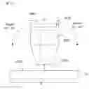 Fig. 22 - Point of sale (POS) docking station system and method for a mobile barcode scanner gun system with mobile tablet device or stand alone mobile tablet device