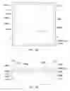 Fig. 18 - Light emitting device having bonding pads formed therein for packaging