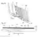 Fig. 11 - Bipolar plates for limiting the bypassing of the flow channels by the reactants