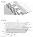 Fig. 12 - Bipolar plates for limiting the bypassing of the flow channels by the reactants