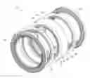Fig. 01 - Stator for electric rotary machine