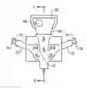 Fig. 01 - 3-way seed flow splitter for planters