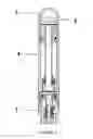 Fig. 10 - Atomization assembly and electronic cigarette