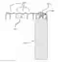 Fig. 01 - Dispenser adapter for pressurized fluent material