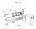 Fig. 12 - Wire-reeling type desk