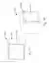 Fig. 20 - WALL MOUNTED SHELF ARRANGEMENTS