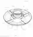 Fig. 02 - Combined plate and cup holder