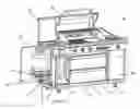 Fig. 07 - Barbecue grill cart
