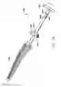 Fig. 15 - Inside-out guide for hip replacement method