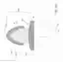 Fig. 27 - Transfemoral prosthetic socket with a textile-based cover and intra-frame force applicators