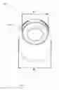Fig. 07 - Ostomy appliance having a pre-filter and a deodorizing filter inserted into the pre-filter