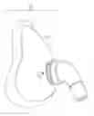 Fig. 01 - Respiratory mask system with vent assembly