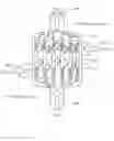 Fig. 01 - Heat and humidity removal unit for a self-contained breathing apparatus