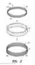 Fig. 03 - Method and apparatus for inserting a spacer between annular reinforcement bands