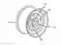 Fig. 01 - Attachment structure for visible wheel features