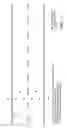 Fig. 12 - System and method for transmitting information between multiple objects moving at high rates of speed