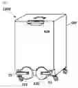 Fig. 17 - Carrier with foldable wheels