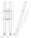 Fig. 01 - Steering apparatus with forward extended fork legs