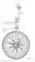 Fig. 23 - Steering apparatus with forward extended fork legs