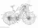 Fig. 01 - Bicycle with battery mount
