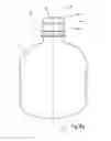 Fig. 15 - Container having a head piece, which container can be or is filled with a medium