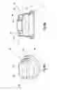 Fig. 22 - Container having a head piece, which container can be or is filled with a medium