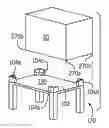 Fig. 01 - Cradle for proppant container having tapered box guides