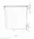 Fig. 12 - Trash receptacle with attachment strap