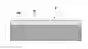 Fig. 01 - Method for producing a composite body of a material with a high silicic acid content
