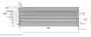 Fig. 01 - Substrate equipped with a multilayer comprising partial metal films, glazing unit, use and process