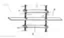 Fig. 01 - Enhanced strength spreader step for use with rope ladders