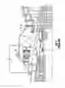 Fig. 02 - TRANSITION DUCT SYSTEM WITH A ROBUST CONVERGING FLOW JOINT AT AN INTERSECTION BETWEEN ADJACENT TRANSITIONS EXTENDING BETWEEN A COMBUSTOR AND A TURBINE ASSEMBLY IN A GAS TURBINE ENGINE
