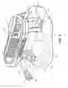 Fig. 04 - Cord management system for a portable air compressor