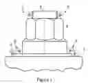 Fig. 02 - Cap with channels for forming a sealed cavity around fastener