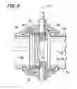 Fig. 08 - Valve and valve coupling with reverse tapered shafts