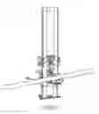 Fig. 14 - Gravity driven pile tower based device for pipeline lifting and support