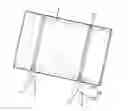 Fig. 01 - Display module support frame and display device