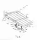 Fig. 14 - Oven rack assemblies with release mechanisms and catches