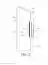 Fig. 03 - Refrigerator door with a handle groove