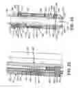 Fig. 23 - Firearm handgrip assembly with laser gunsight system